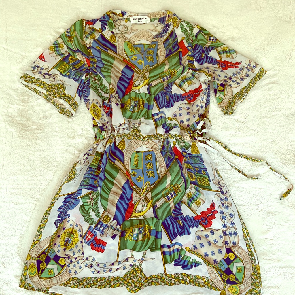 La Croisette Paris Silk Beach Coverup